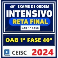 Rateio OAB 40º Exame de Ordem - 1ª Fase - ACESSO TOTAL - CERS