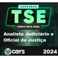 TSE UNIFICADO PARA TREs (ANALISTA JUDICIÁRIO E OFICIAL DE JUSTIÇA) PÓS EDITAL 2024.2
