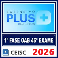 OAB 1ª FASE 46º EXAME (COMBO EXTENSIVO PLUS+) 2026