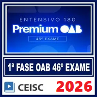 OAB 1ª FASE 46º EXAME (EXTENSIVO 180 DIAS) 2026