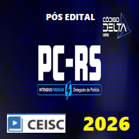 PC RS (DELEADO DE POLÍCIA CIVIL DO RIO GRANDE DO SUL - INTENSIVO PREMIUM) PÓS EDITAL 2026