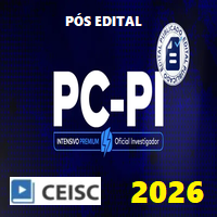 PC PI (OFICIAL INVESTIGADOR – INTENSIVO PREMIUM) PÓS EDITAL 2026