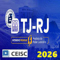 TJ RJ (ANALISTA JUDICIÁRIO ÁREA - SEM ESPECIALIDADE - INTENSIVO PREMIUM) PÓS EDITAL 2026