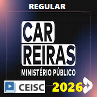 CARREIRAS MINISTÉRIO PÚBLICO ESTADUAIS (PROMOTOR DE JUSTIÇA) REGULAR 2026