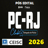 PC RJ CLUB (DELEGADO DE POLÍCIA CIVIL DO RIO DE JANEIRO) GARANTIA PÓS EDITAL 2026