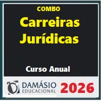 CARREIRAS JURÍDICAS ANUAL – DAMÁSIO 2026