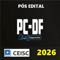 PC DF INTENSIVO CLUB (DELEGADO DE POLÍCIA CIVIL DO DISTRITO FEDERAL) PÓS EDITAL 2026