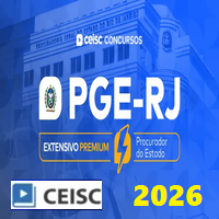 PGE RJ - EXTENSIVO PREMIUM (PROCURADOR DO ESTADO DO RIO DE JANEIRO) GARANTIA PÓS EDITAL 2026