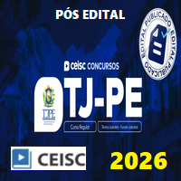 TJ PE (TÉCNICO JUDICIÁRIO – FUNÇÃO JUDICIÁRIA) PÓS EDITAL 2026
