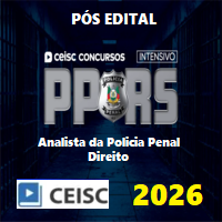 PP RS (ANALISTA DA POLÍCIA PENAL - DIREITO) RETA FINAL - PÓS EDITAL 2026