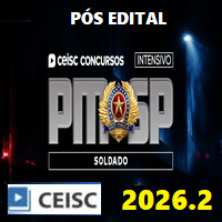 PM SP (SOLDADO 2ª CLASSE - INTENSIVO) PÓS EDITAL 2026.2
