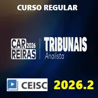 Curso de Tribunais para Concurso TRT 2026 com foco em Analista Judiciário.