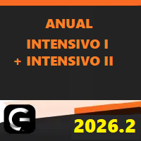 CARREIRAS JURÍDICAS ANUAL (INTENSIVO I + INTENSIVO II) G7 JURÍDICO 2026.2